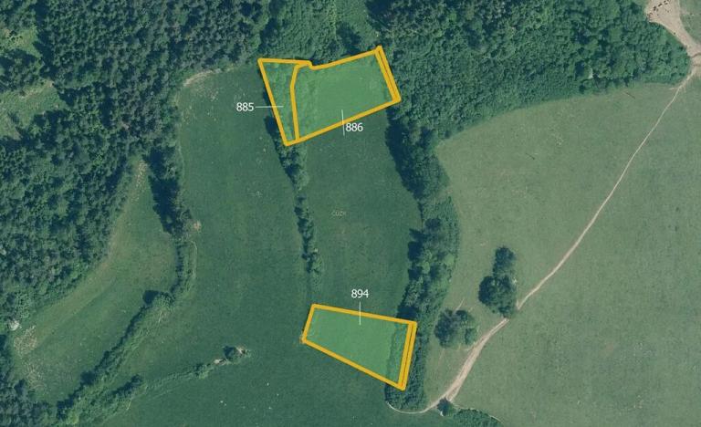 Prodej louky, Strašice, 4942 m2