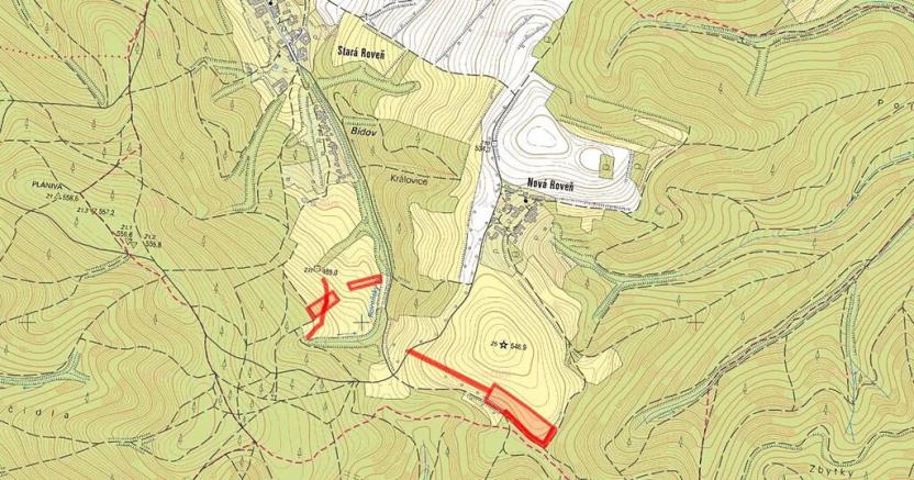 Prodej pole, Městečko Trnávka, 20862 m2