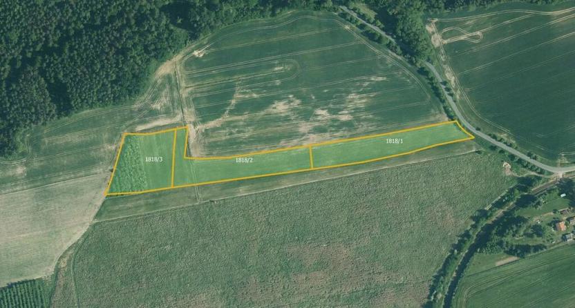 Prodej pole, Radnice, 19046 m2