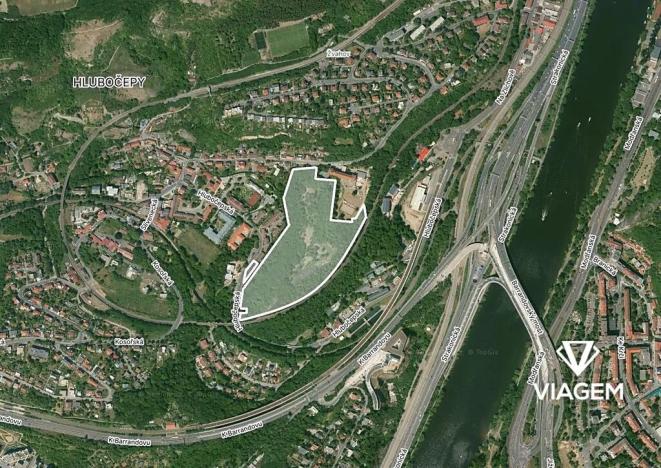 Prodej podílu pole, Praha - Hlubočepy, 966 m2