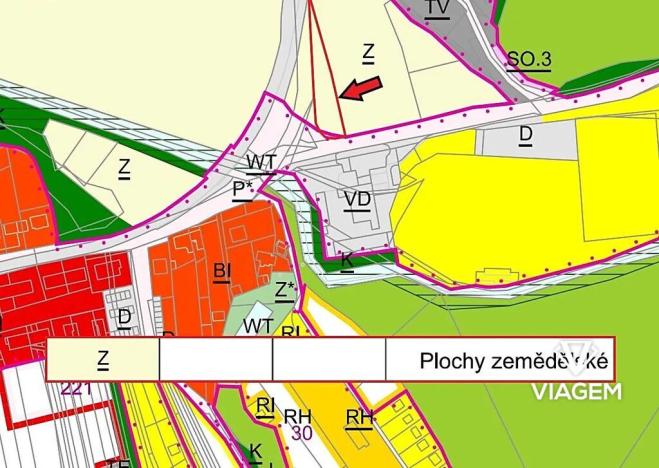Prodej podílu komerčního pozemku, Koryčany, 333 m2