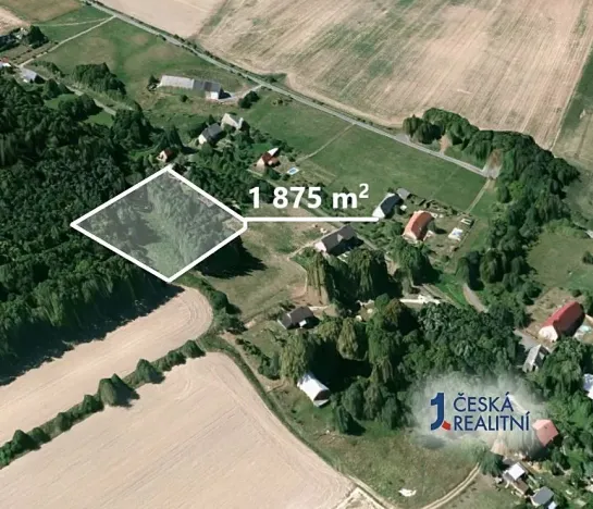 Prodej zahrady, Liptaň, 1875 m2