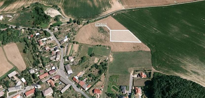 Prodej podílu pozemku pro bydlení, Sobíšky, 532 m2