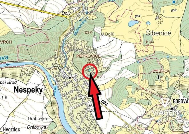 Prodej pozemku pro bydlení, Nespeky, 378 m2