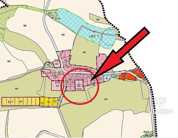 Prodej pozemku pro bydlení, Nepomyšl, 409 m2