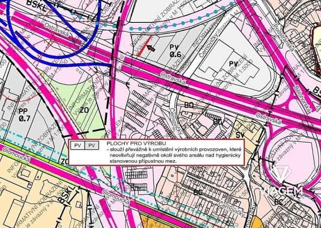 Prodej podílu komerčního pozemku, Brno, 7 m2