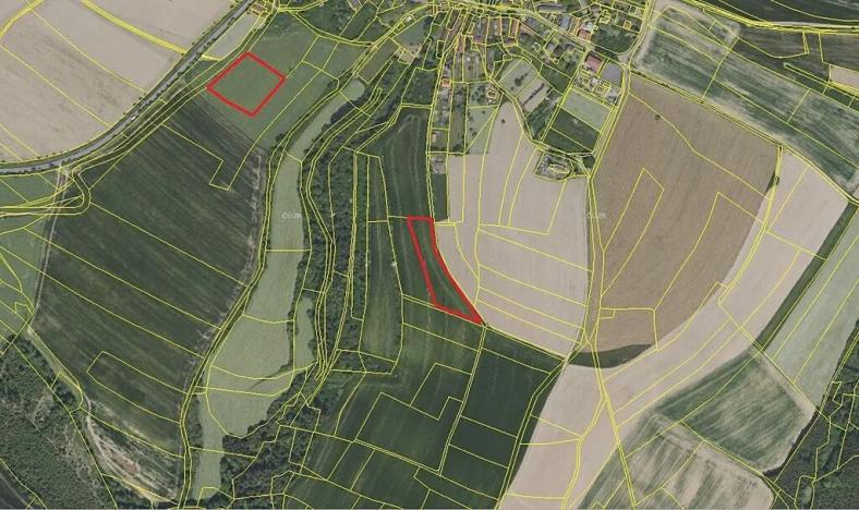 Prodej podílu pole, Podveky, 4343 m2