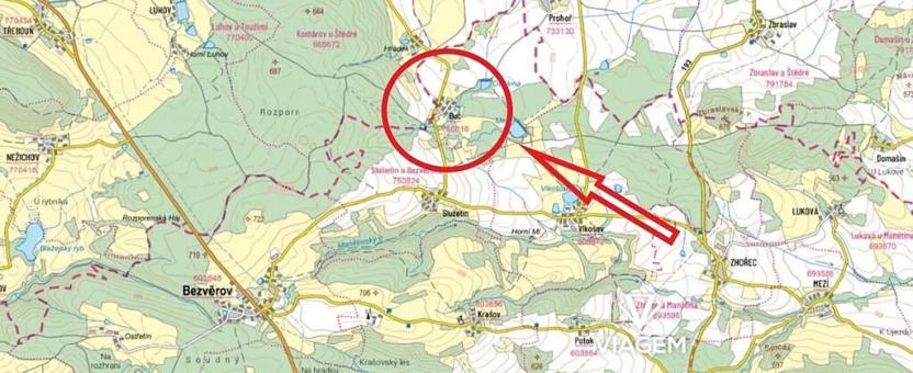 Prodej zahrady, Toužim, 571 m2