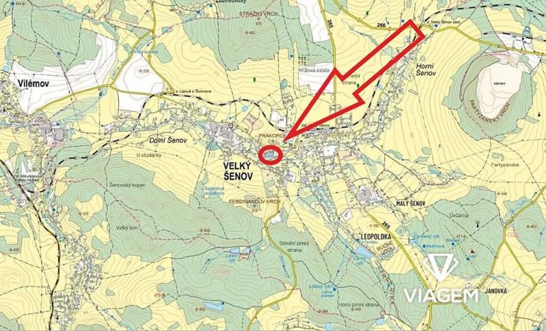 Prodej pozemku pro bydlení, Velký Šenov, 2593 m2