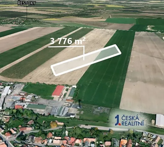 Prodej pole, Chrast, 3776 m2