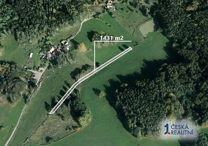 Prodej pole, Bor u Skutče, 1431 m2