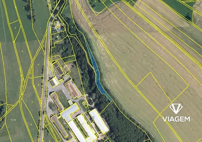 Prodej podílu lesa, Proseč, 522 m2