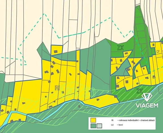 Prodej zahrady, Chyňava, 4361 m2