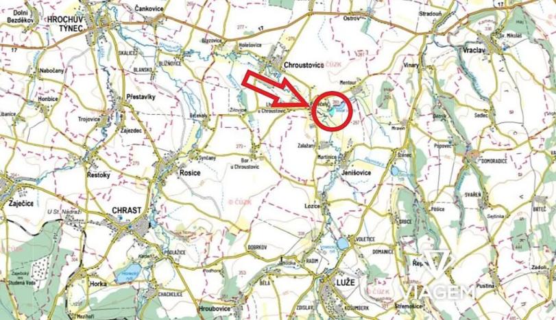 Prodej zahrady, Jenišovice, 2835 m2