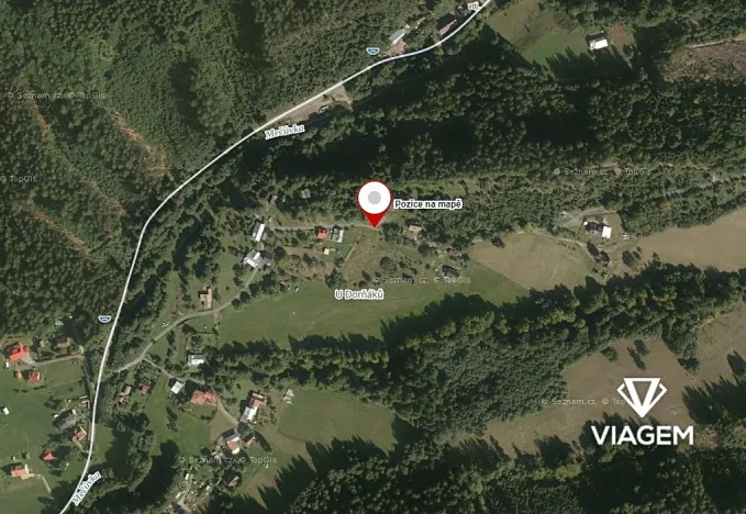 Prodej podílu zahrady, Horní Bečva, 788 m2