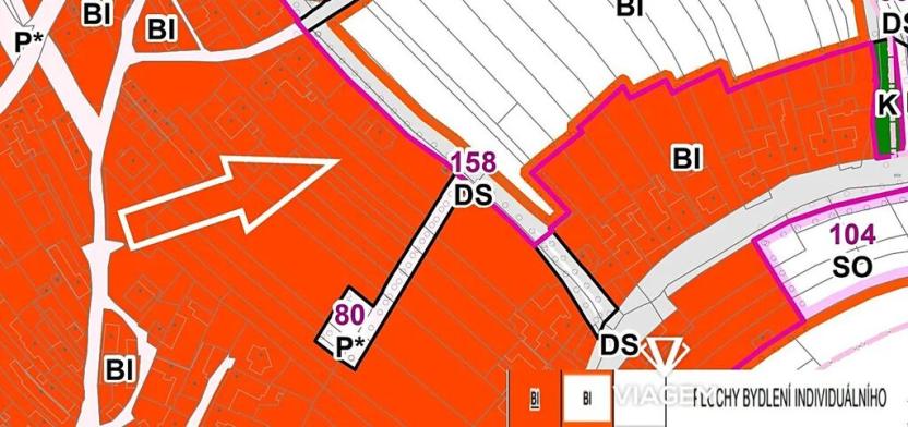 Prodej podílu pozemku pro bydlení, Uherský Brod, 216 m2