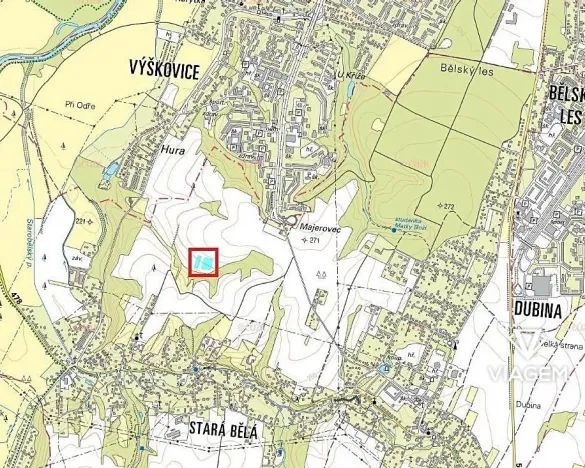 Prodej podílu pole, Ostrava, 1543 m2