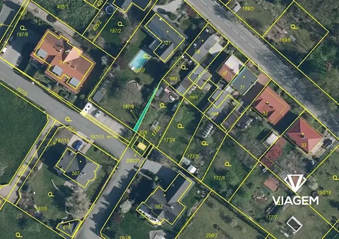 Prodej podílu zahrady, Bradlec, 371 m2