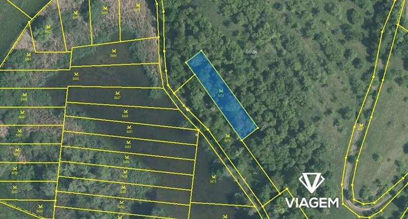 Prodej podílu zahrady, Rašovice, 440 m2