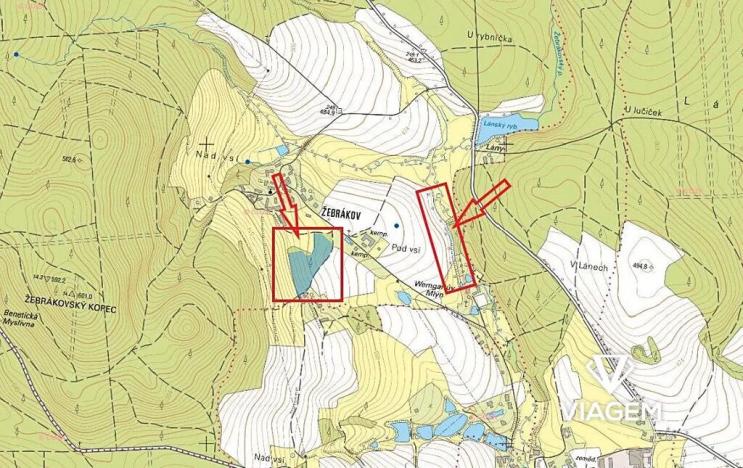 Prodej podílu lesa, Světlá nad Sázavou, 5589 m2