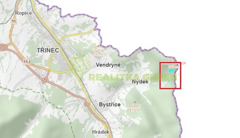 Prodej lesa, Nýdek, 90306 m2