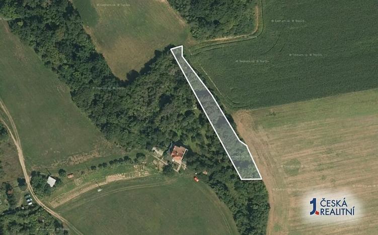 Prodej zahrady, Plumlov, 1096 m2