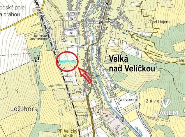 Prodej podílu zahrady, Velká nad Veličkou, 559 m2