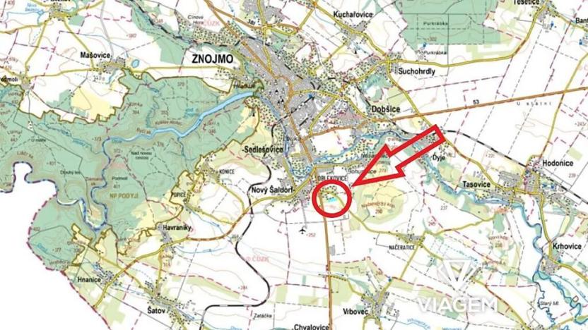 Prodej podílu pole, Znojmo, 2800 m2