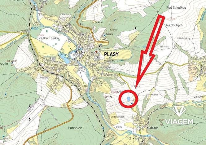 Prodej podílu pole, Plasy, 1748 m2