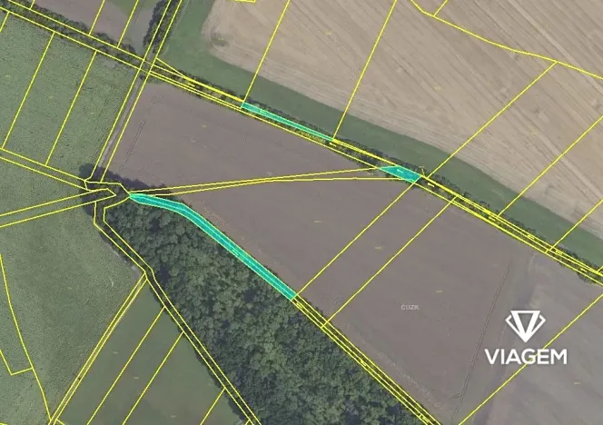 Prodej podílu pole, Křečkov, 1708 m2