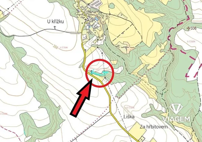 Prodej podílu pole, Úštěk, 694 m2