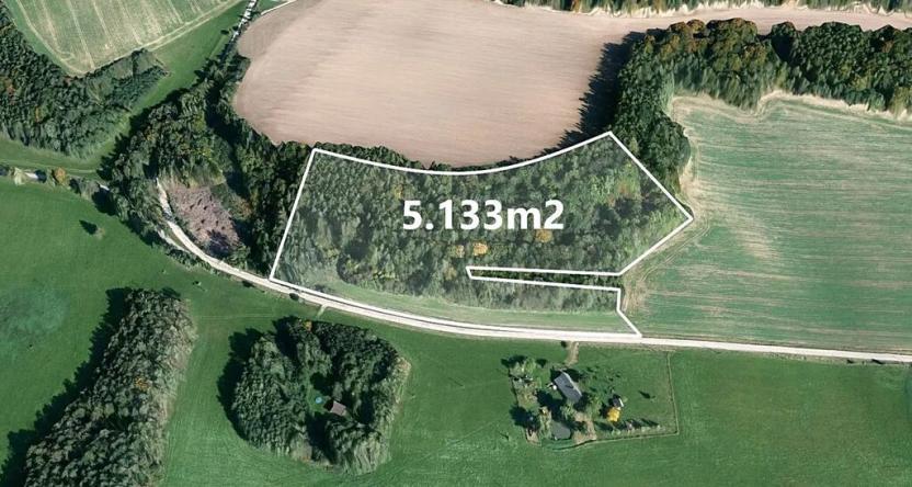 Prodej podílu zahrady, Perálec, 5132 m2