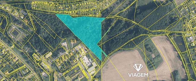 Prodej zahrady, Chomutov, 24584 m2