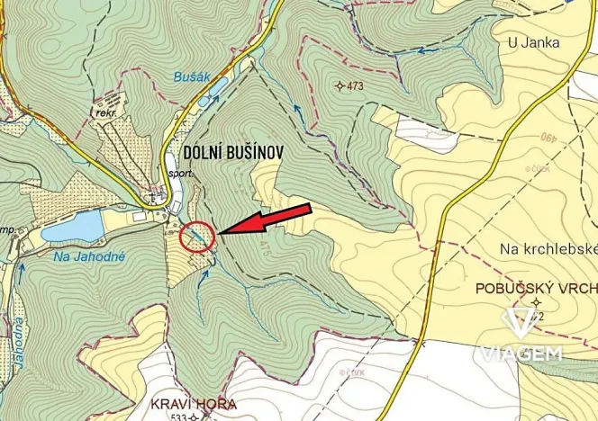 Prodej zahrady, Zábřeh, 255 m2