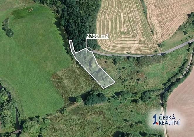 Prodej podílu zahrady, Hluboš, 344 m2