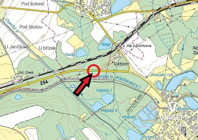 Prodej podílu pole, Háj u Duchcova, 70 m2