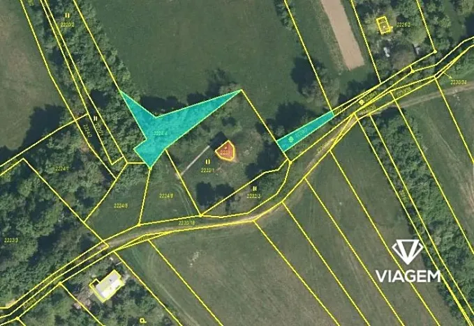 Prodej podílu zahrady, Koryčany, 2643 m2