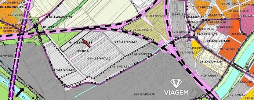 Prodej podílu komerčního pozemku, Přerov, 2003 m2