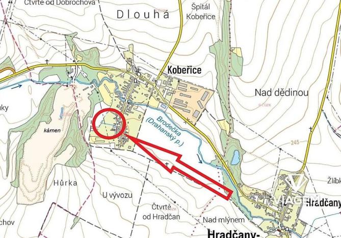 Prodej podílu zahrady, Hradčany-Kobeřice, 237 m2