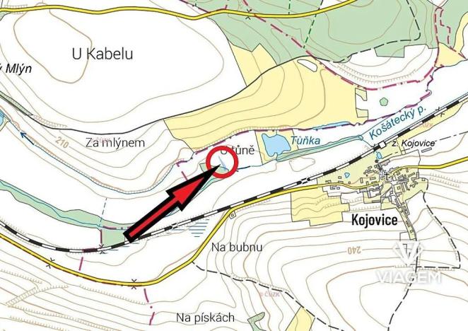 Prodej pole, Kropáčova Vrutice, 451 m2