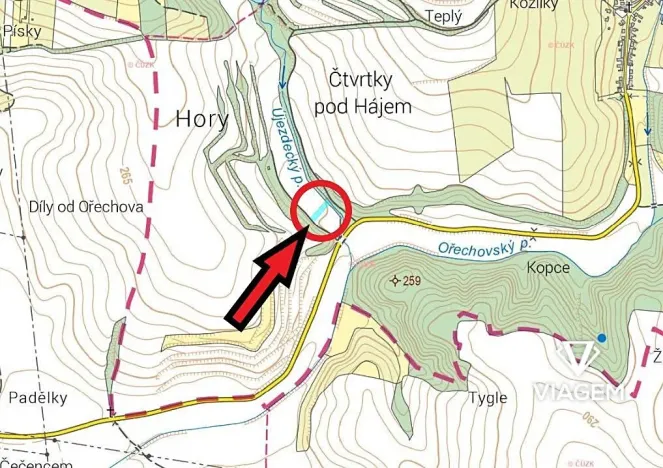 Prodej podílu pole, Ořechov, 228 m2