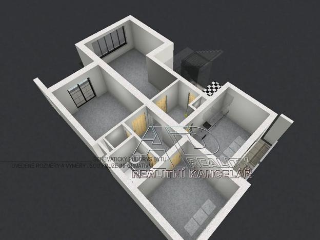 Prodej bytu 3+1, České Budějovice, J. Š. Baara, 76 m2