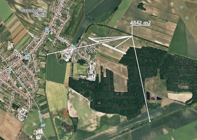 Prodej podílu pole, Svatobořice-Mistřín, 345 m2
