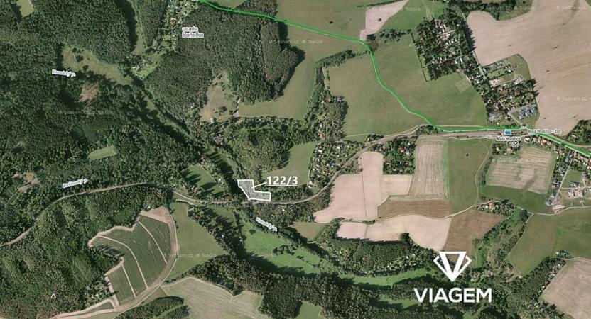 Prodej podílu lesa, Malá Hraštice, 598 m2