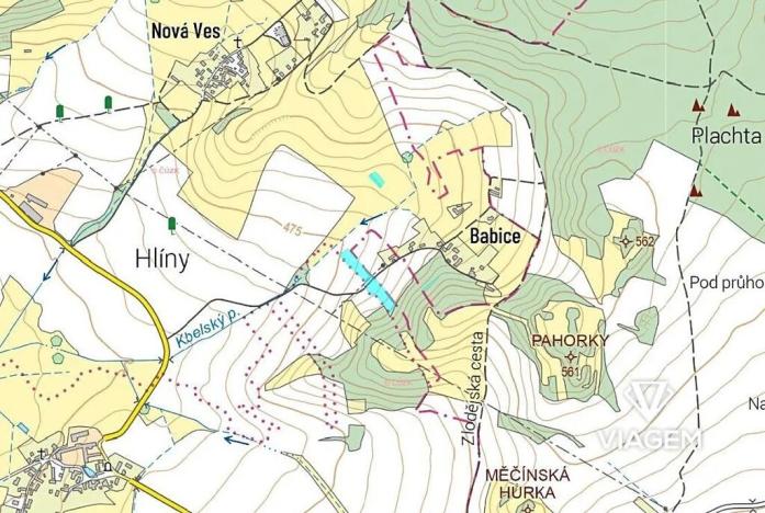 Prodej podílu pole, Kbel, 2162 m2