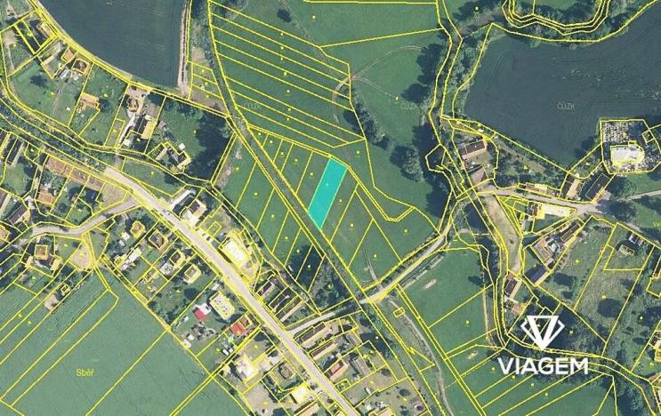 Prodej pole, Sběř, 1024 m2