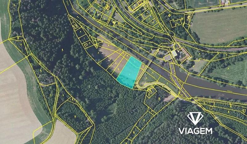 Prodej podílu zahrady, Hněvkovice, 443 m2