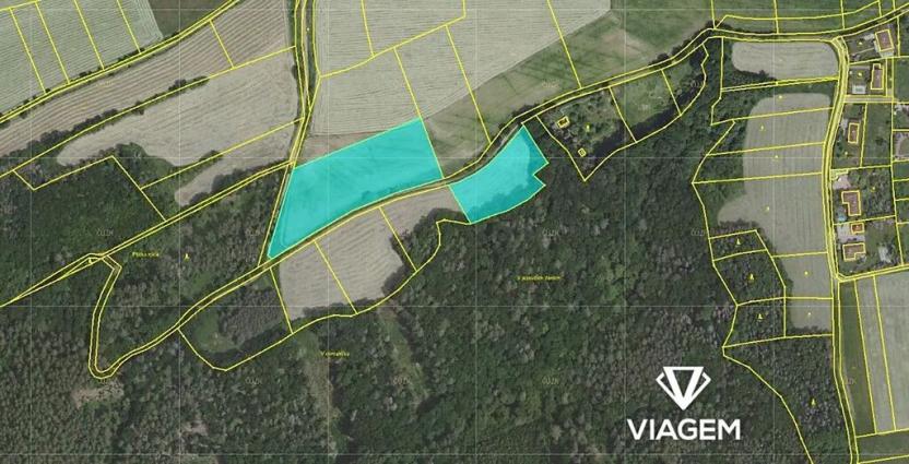Prodej podílu pole, Úhonice, 3546 m2