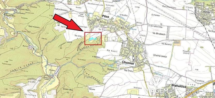 Prodej podílu pole, Úhonice, 3546 m2