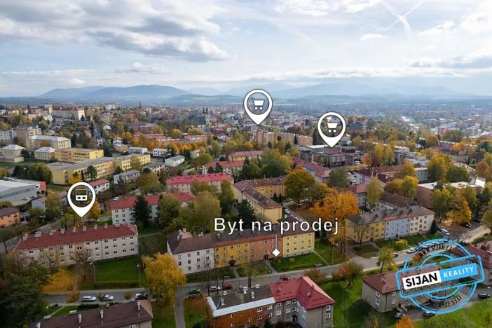 Prodej bytu 2+1, Frýdek-Místek, Nad Lipinou, 54 m2